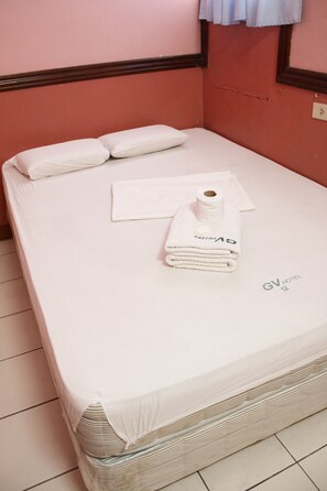 Non-Aircon Double Room | Blackout drapes, soundproofing, rollaway beds, free WiFi