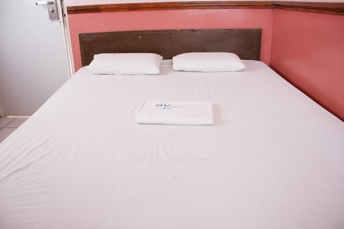 Blackout curtains, bed sheets