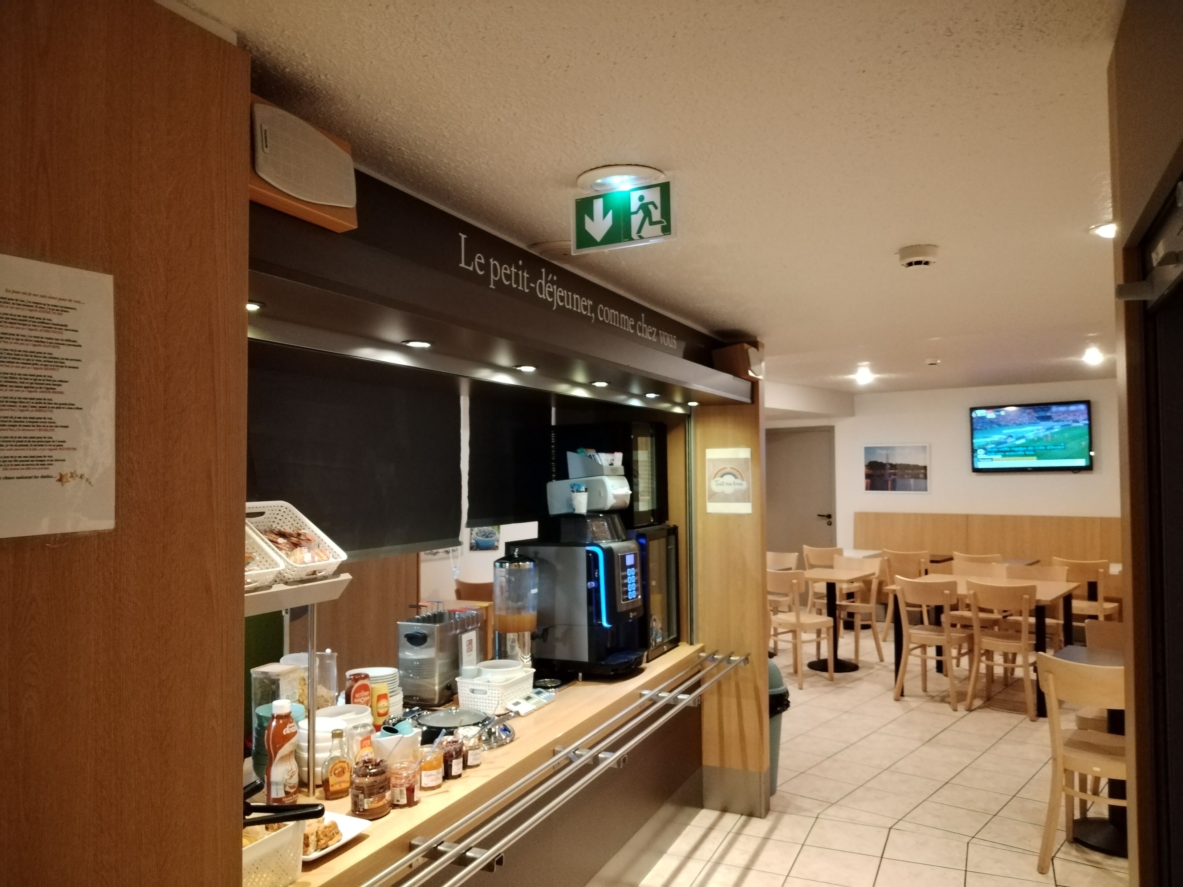 Morgenmadsbuffet hver dag (9.50 EUR pr. person)