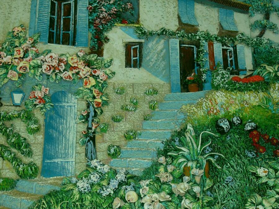 Entrée de l’hébergement