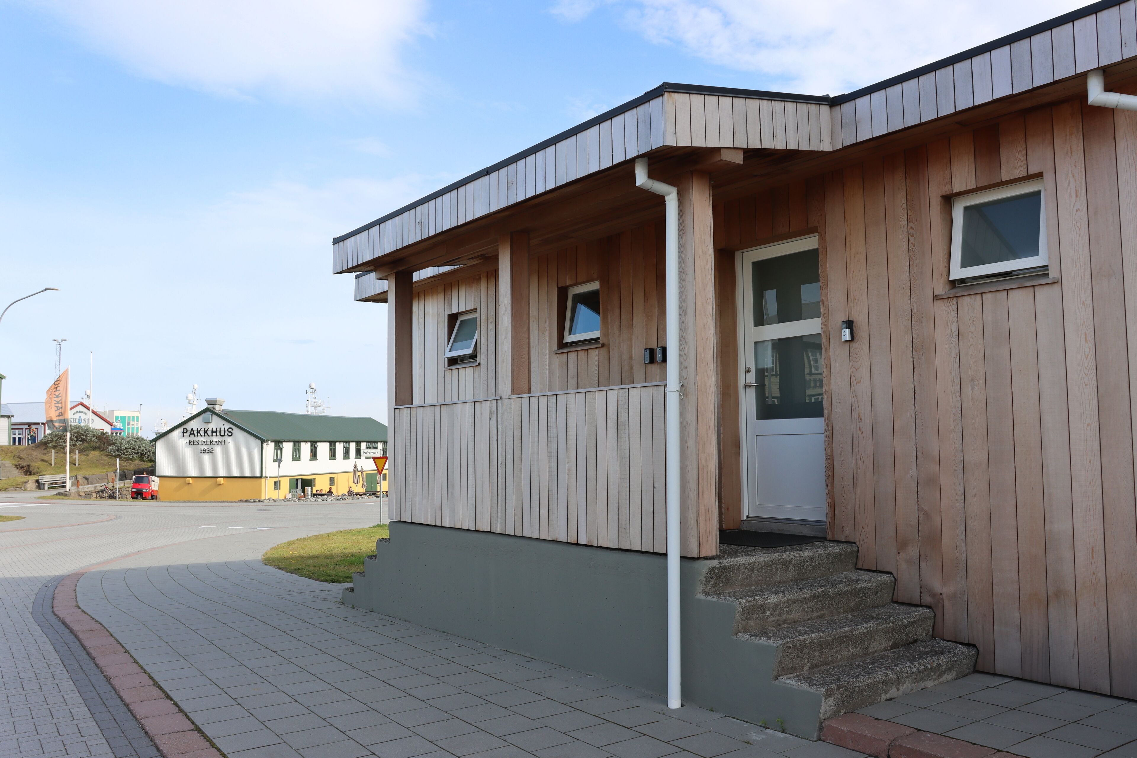 Fassade der Unterkunft