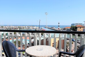 Panoramic Double Room, 1 Bedroom, Balcony, Sea View | Balcony