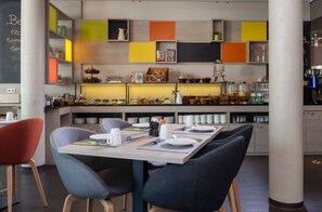 Morgenmadsbuffet hver dag mod et gebyr