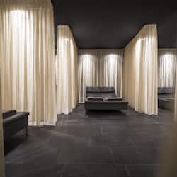 Sauna, steam room, body treatments, hot stone massages, sports massages