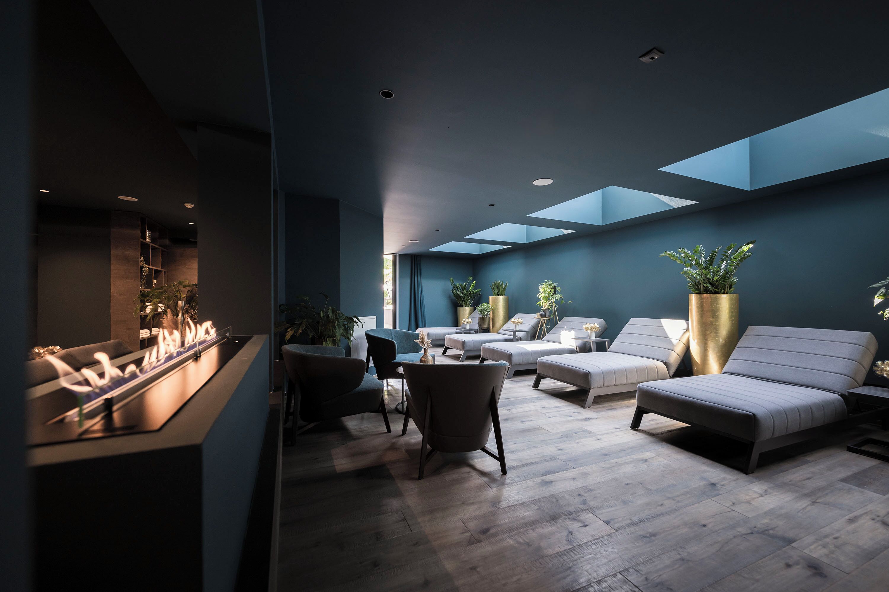 Sauna, steam room, body treatments, hot stone massages, sports massages