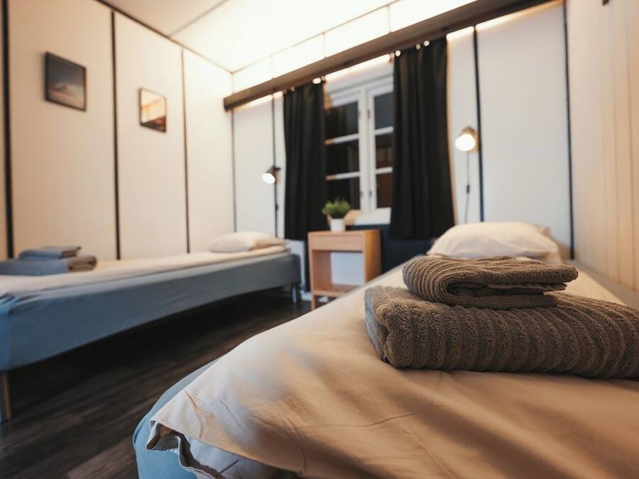 Standard Twin Room with Private Sink | Edredons de pluma, Wi-Fi de cortesia, roupa de cama