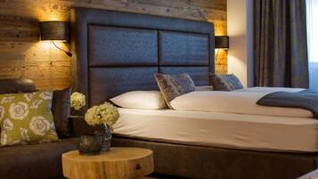 Premium bedding, in-room safe, desk, soundproofing