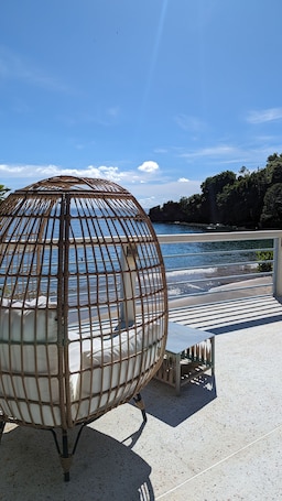 Vista a la playa o al mar