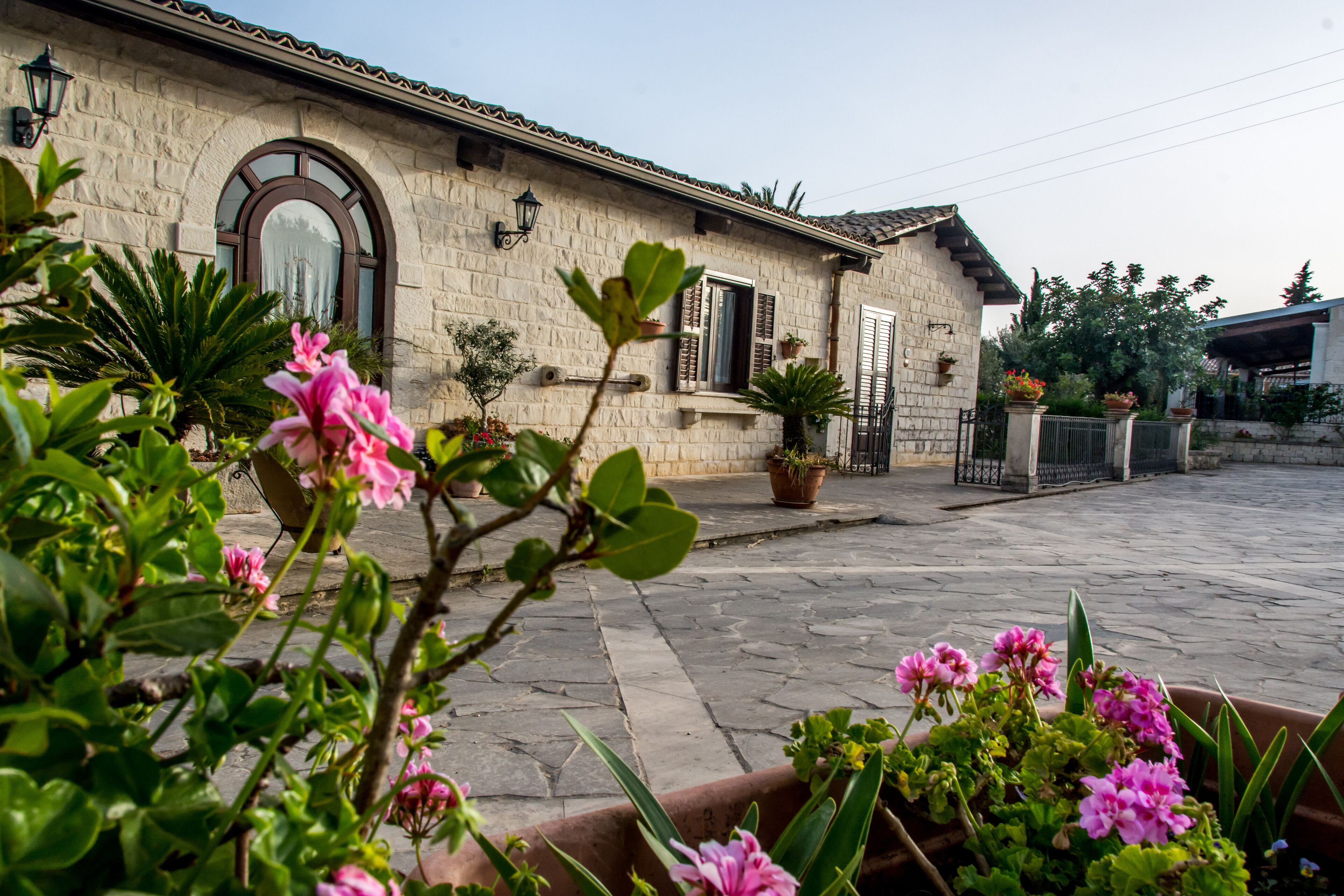 Fassade der Unterkunft