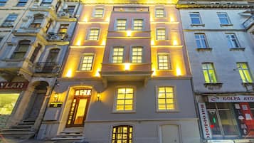 Fachada de la propiedad