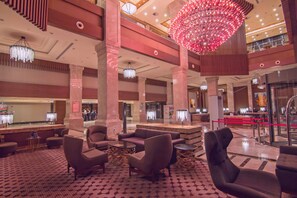 Sala de estar en el lobby