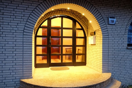 Entrada de la propiedad