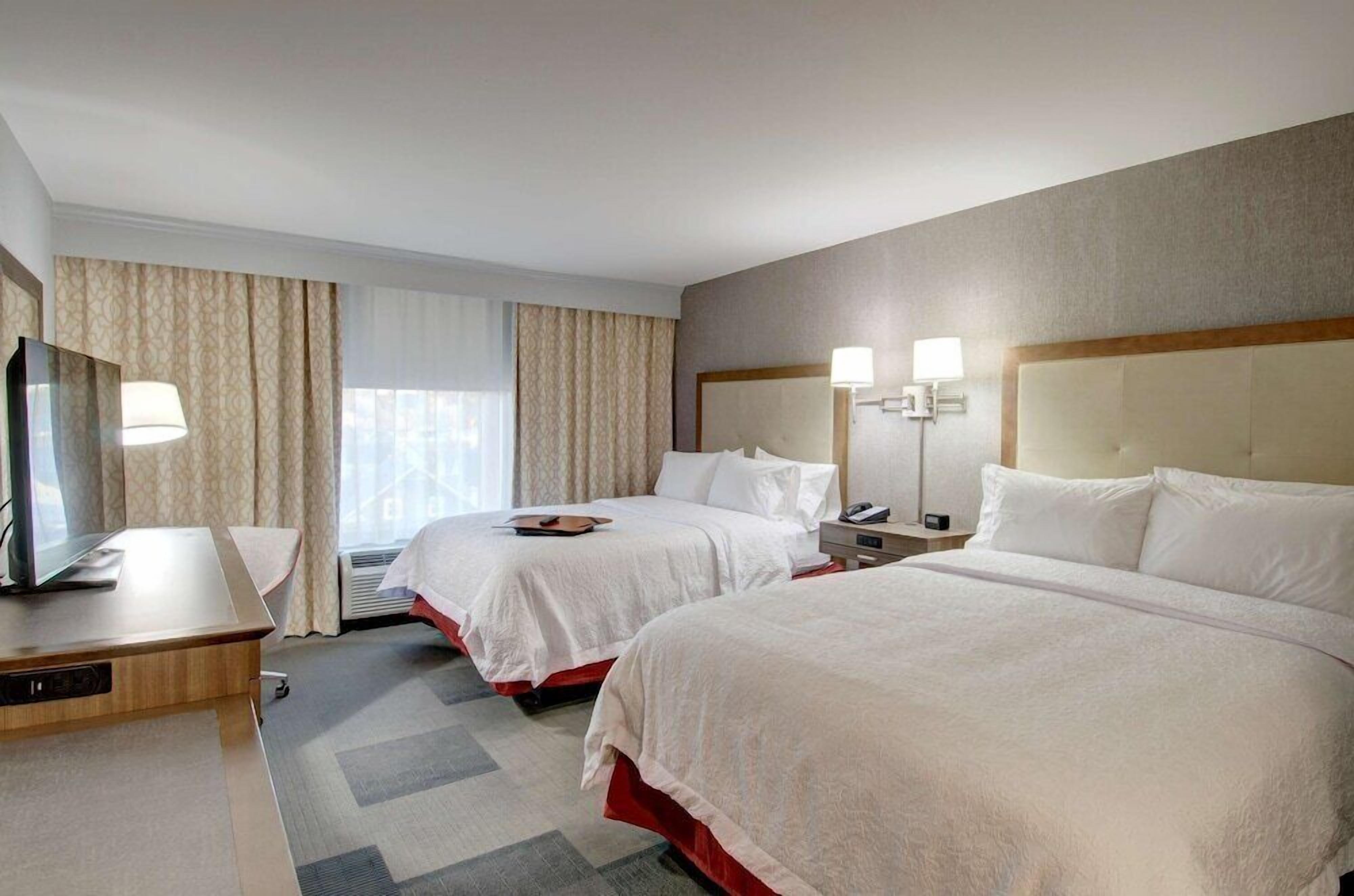 In-room safe, desk, blackout curtains, iron/ironing board