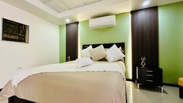 Suíte presidencial | 1 quarto, Wi-Fi de cortesia, roupa de cama