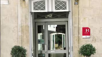 Entrée de l’hébergement