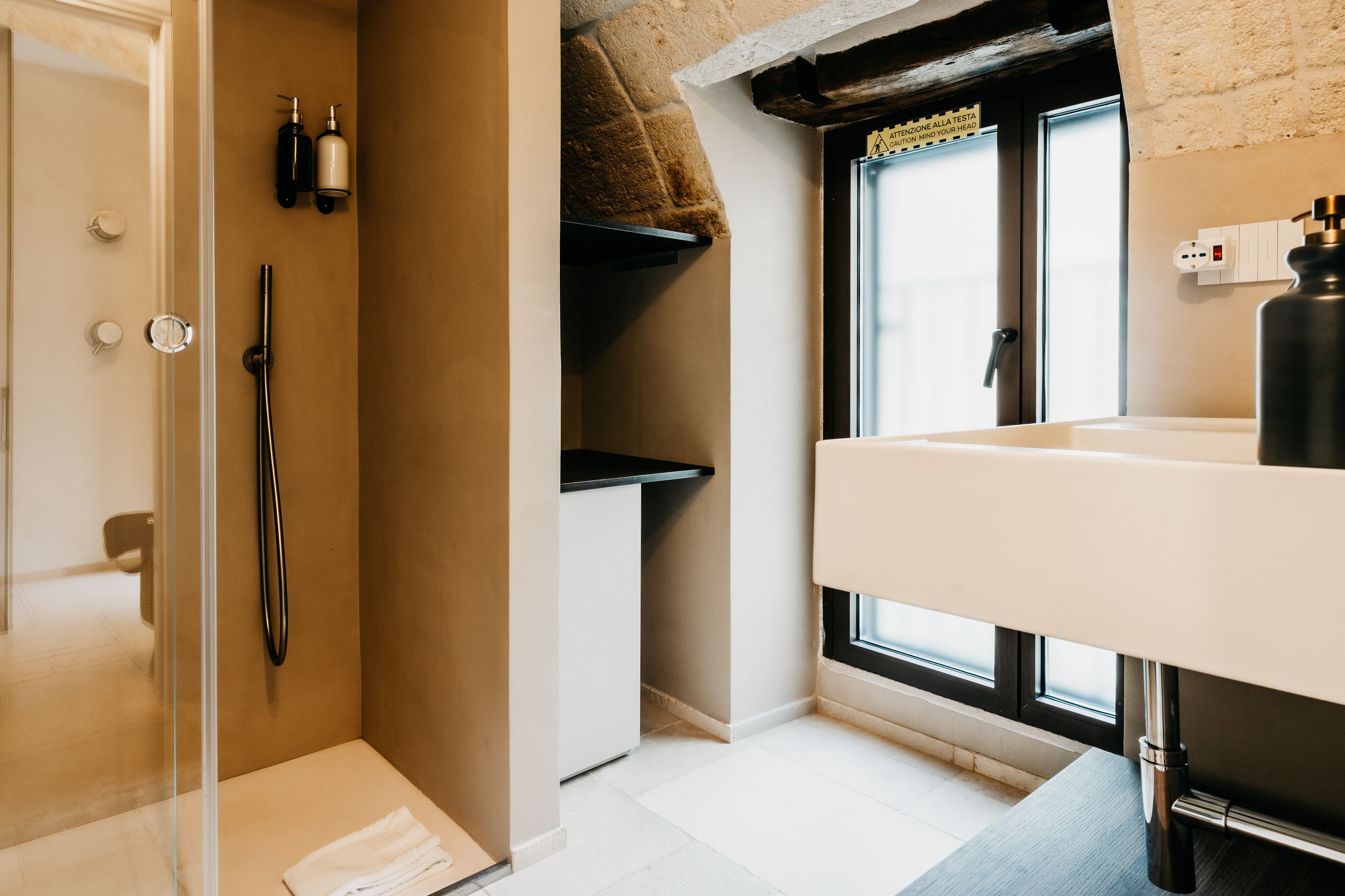 Deluxe-Doppel- oder -Zweibettzimmer (L'Assunta) | Badezimmer