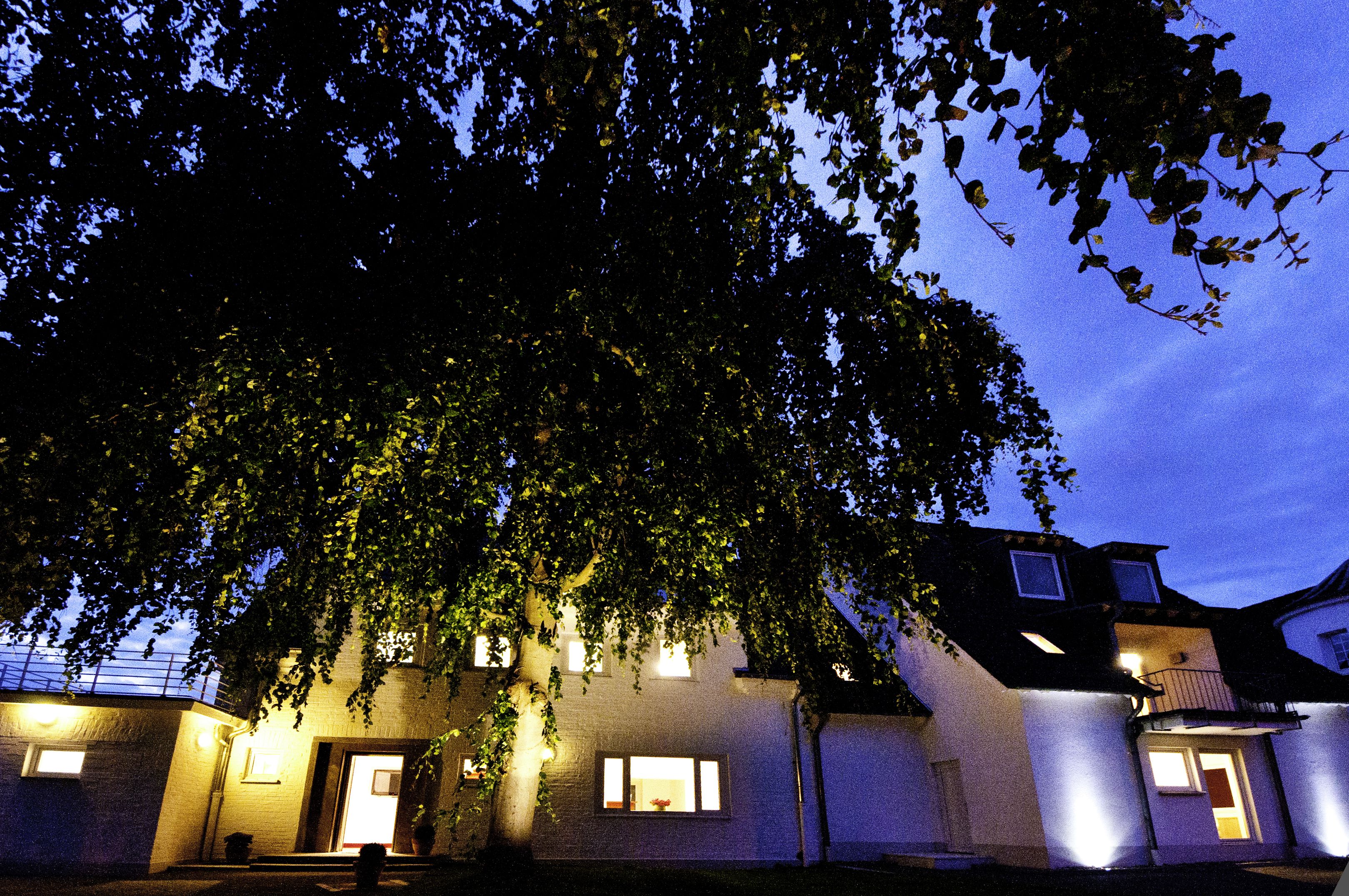 front of property – evening/night