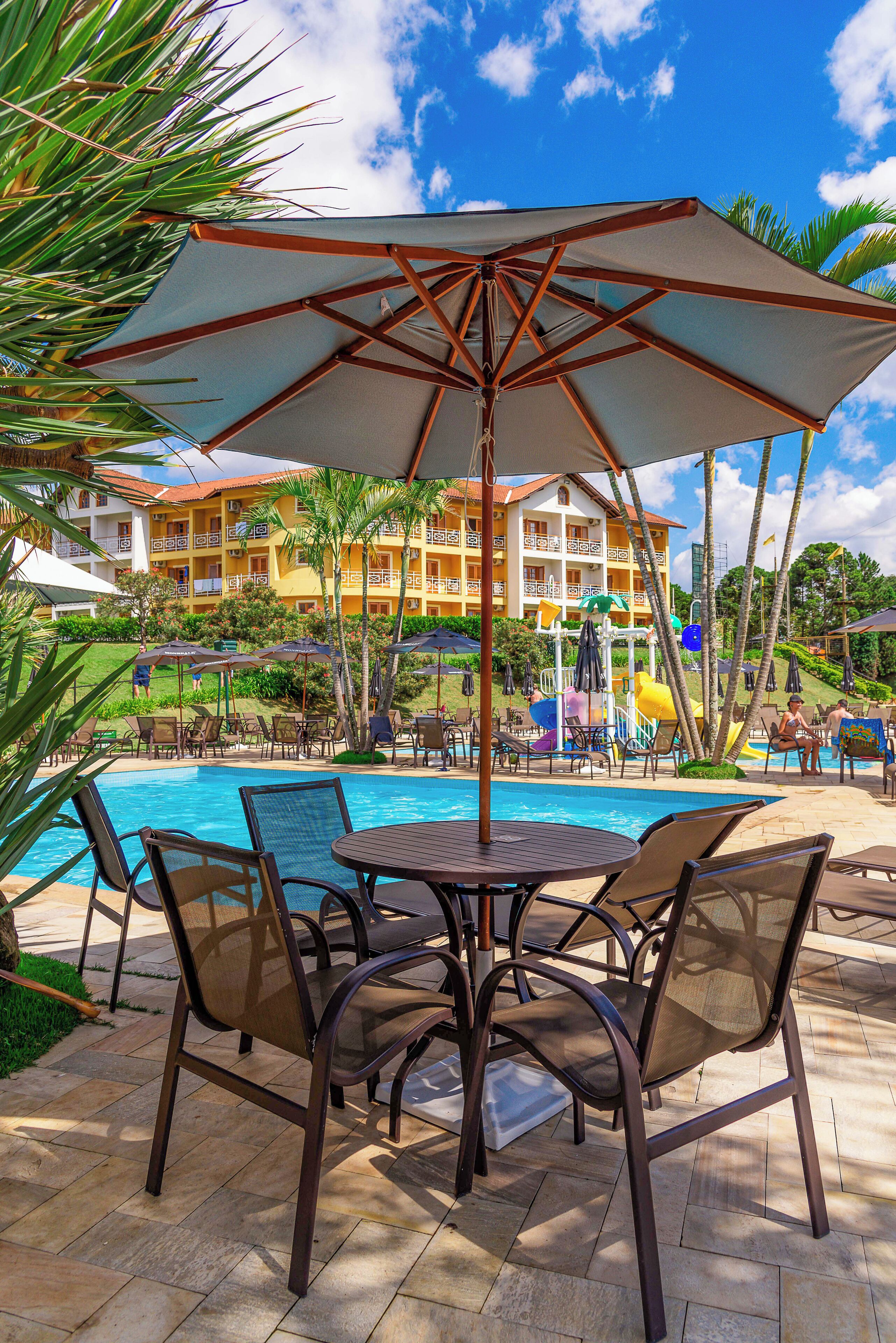 4 indoor pools, 7 outdoor pools, open 9:00 AM to 7:00 PM, pool umbrellas