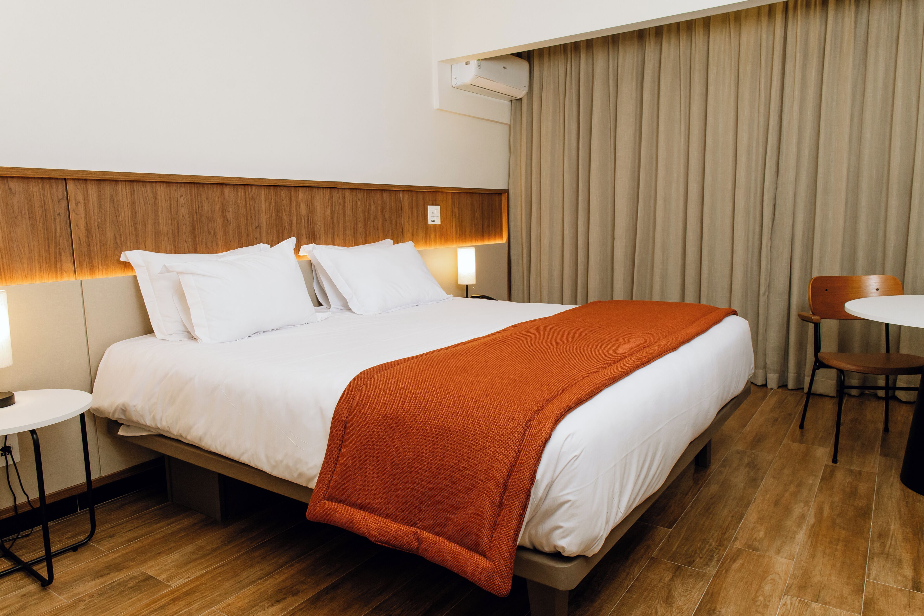 Luxury Double Room | In-room safe, desk, laptop workspace, blackout drapes