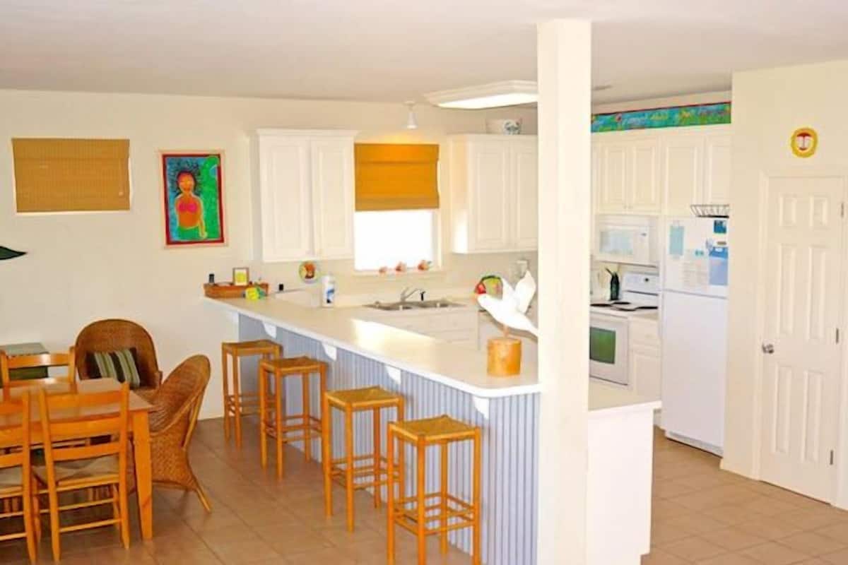 Grayton Dream | Private kitchen | Full-size fridge, microwave, stovetop, dishwasher
