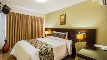 Down duvets, in-room safe, individually decorated