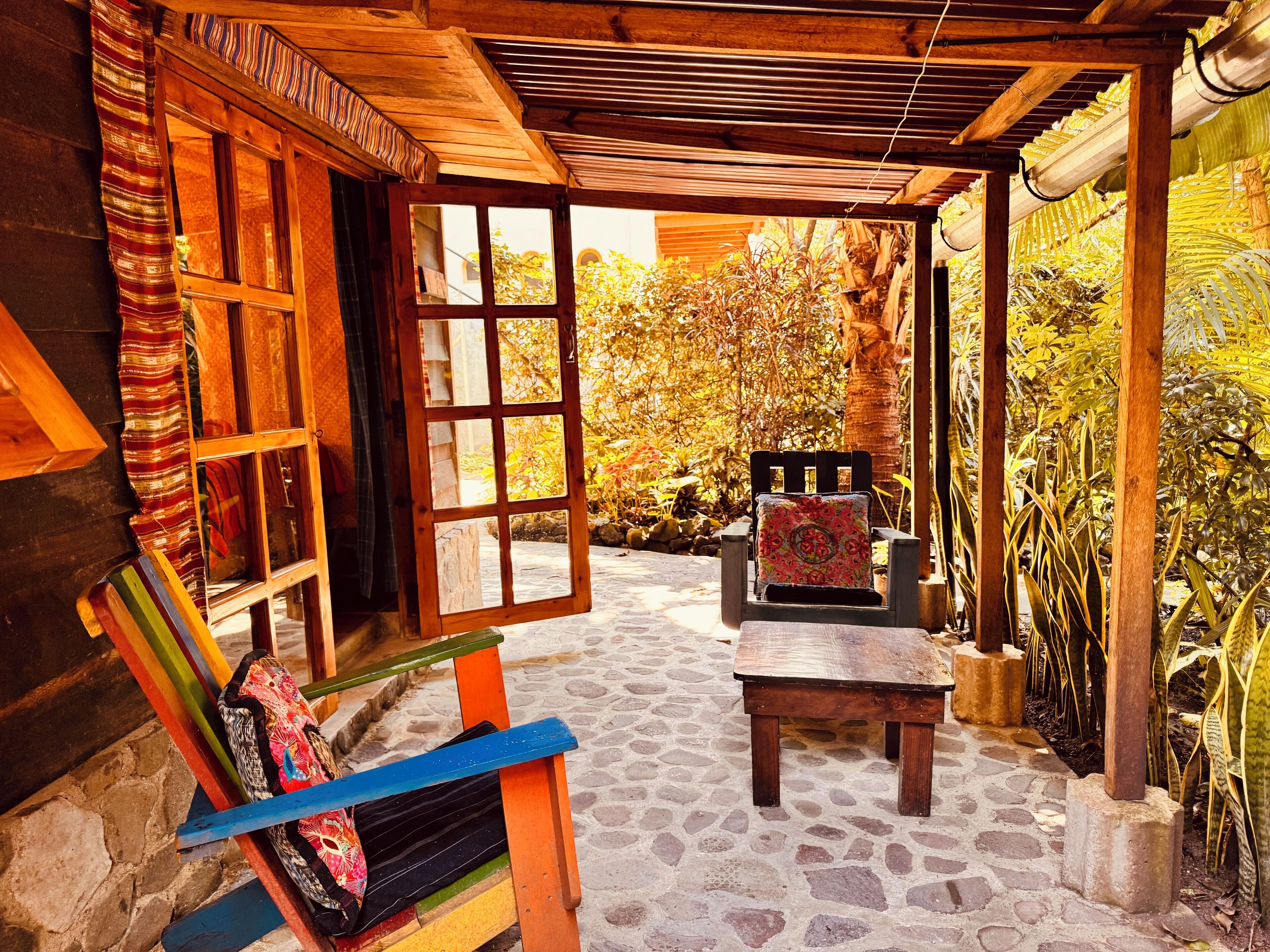 Basic-Ferienhütte, Mehrere Betten, Terrasse