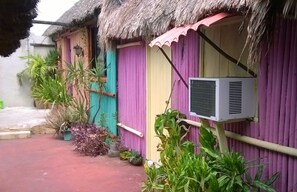 Cabin, Private Bathroom (Palapa One bed with AC) | Property entrance