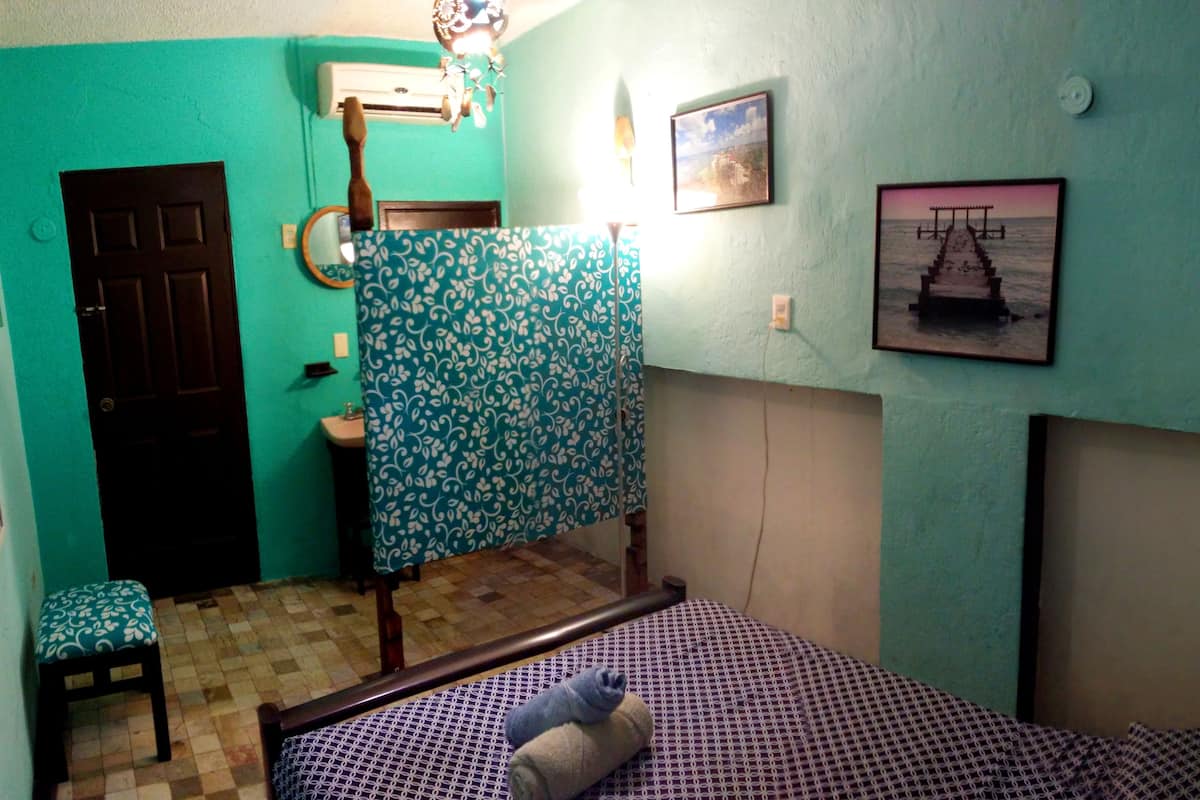 Double Room, Private Bathroom (with AC)
