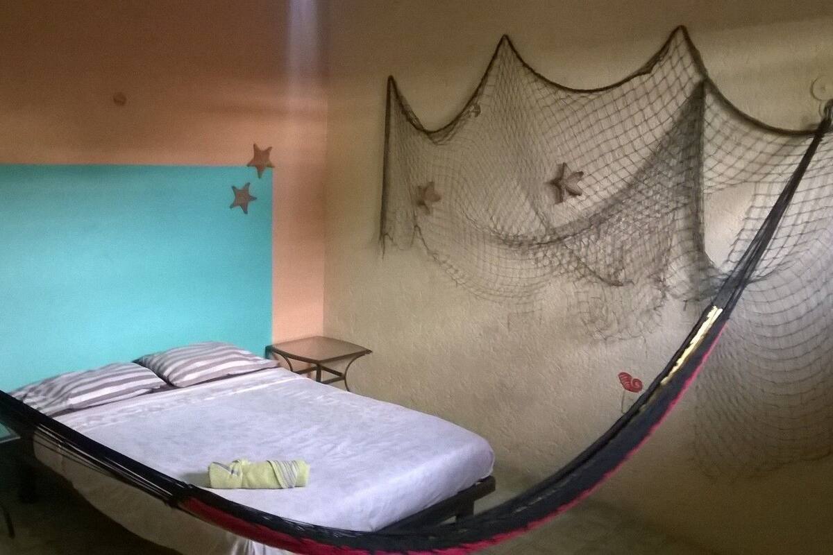 Habitación estándar doble, 1 cama doble, baño compartido (with AC ) | Wifi gratis