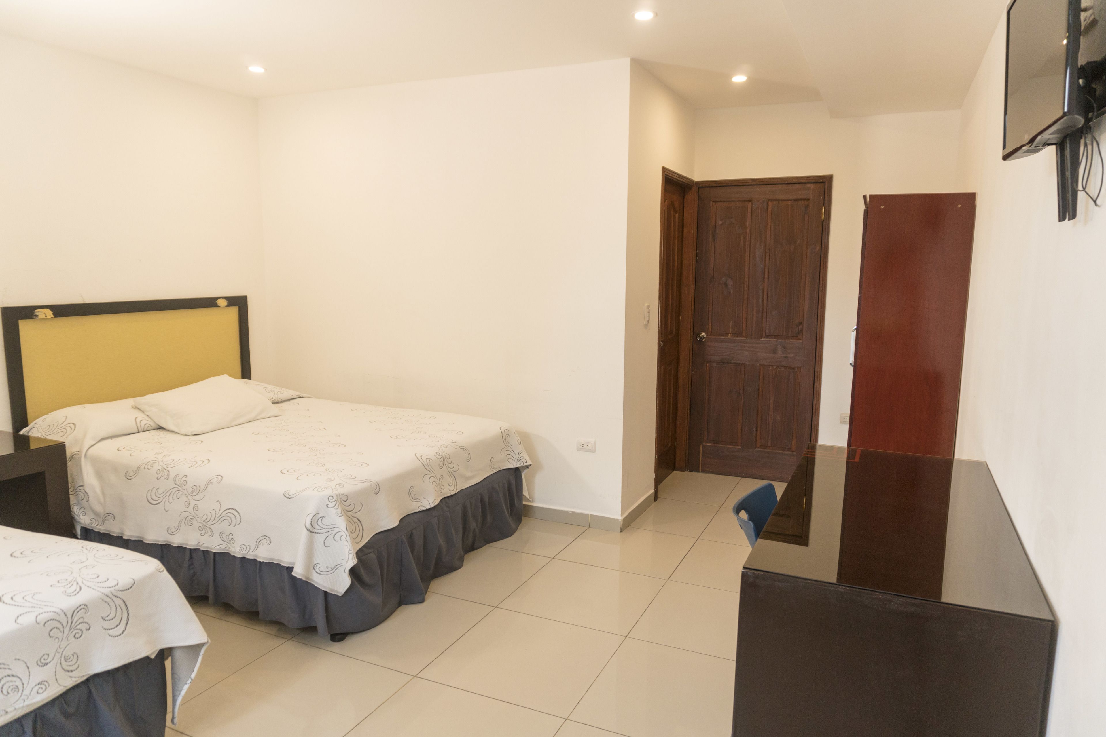 business room, 2 queen beds | 1 bedroom, premium bedding, down duvets, desk