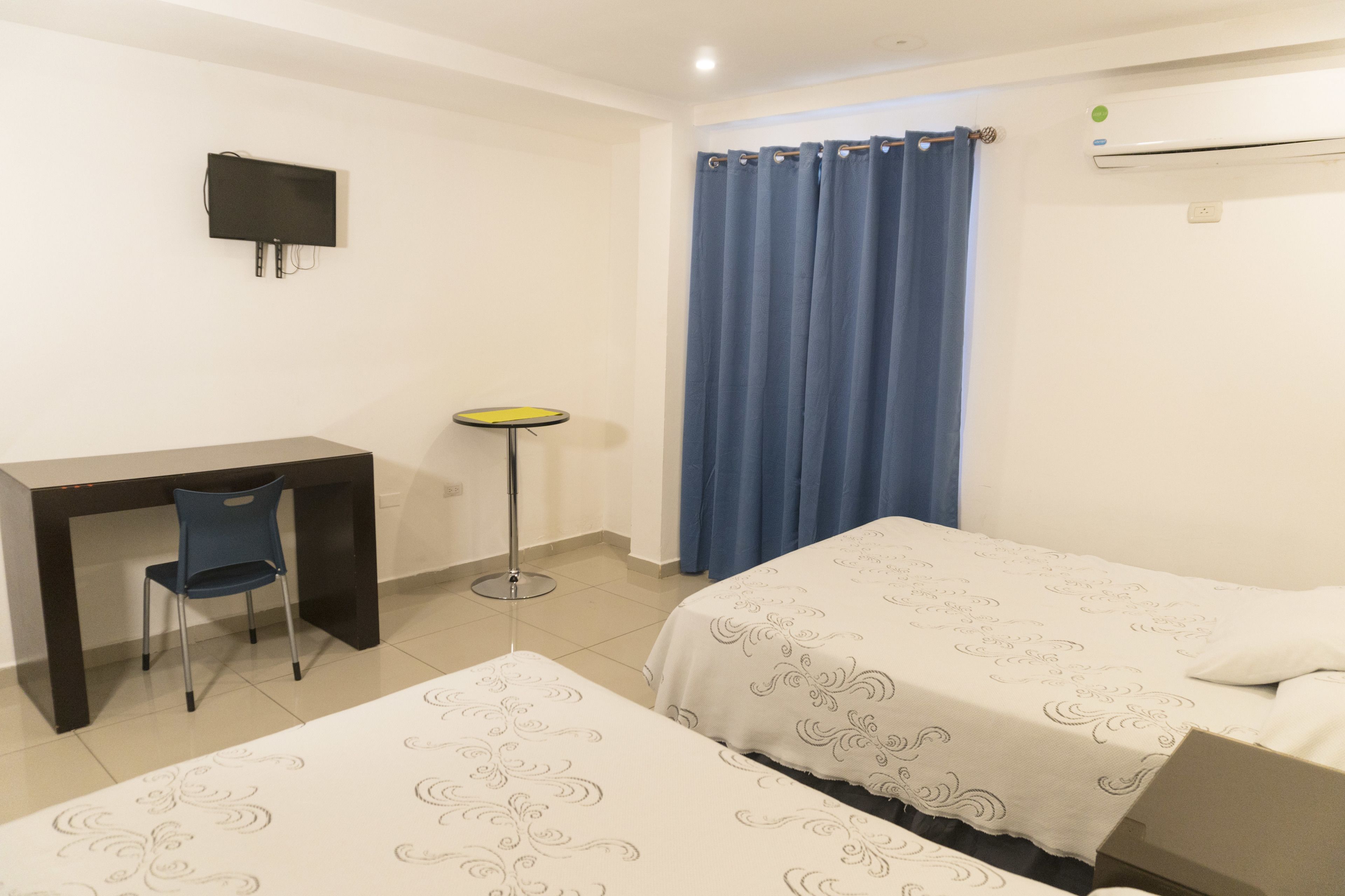 business room, 2 queen beds | 1 bedroom, premium bedding, down duvets, desk