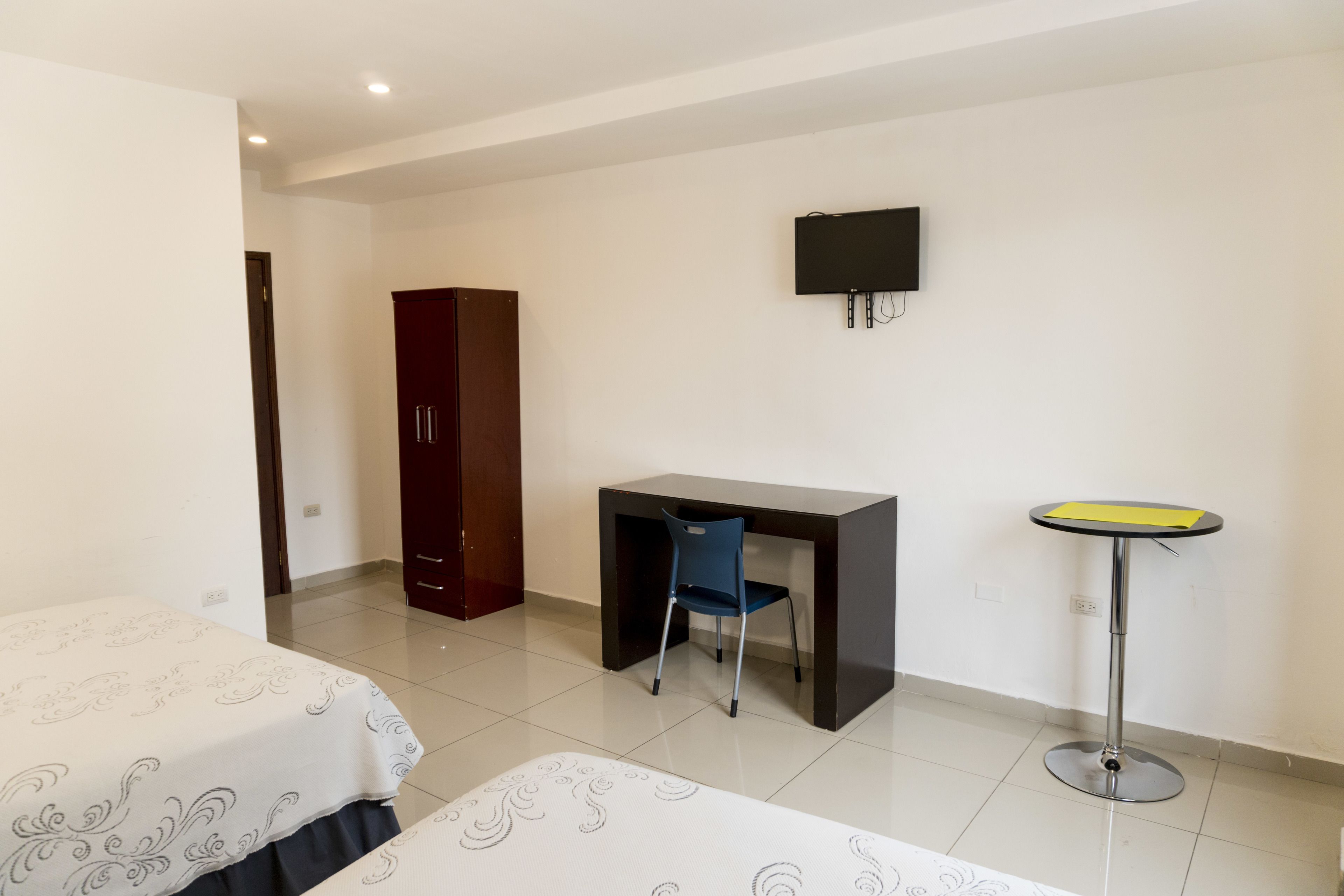 business room, 2 queen beds | 1 bedroom, premium bedding, down duvets, desk