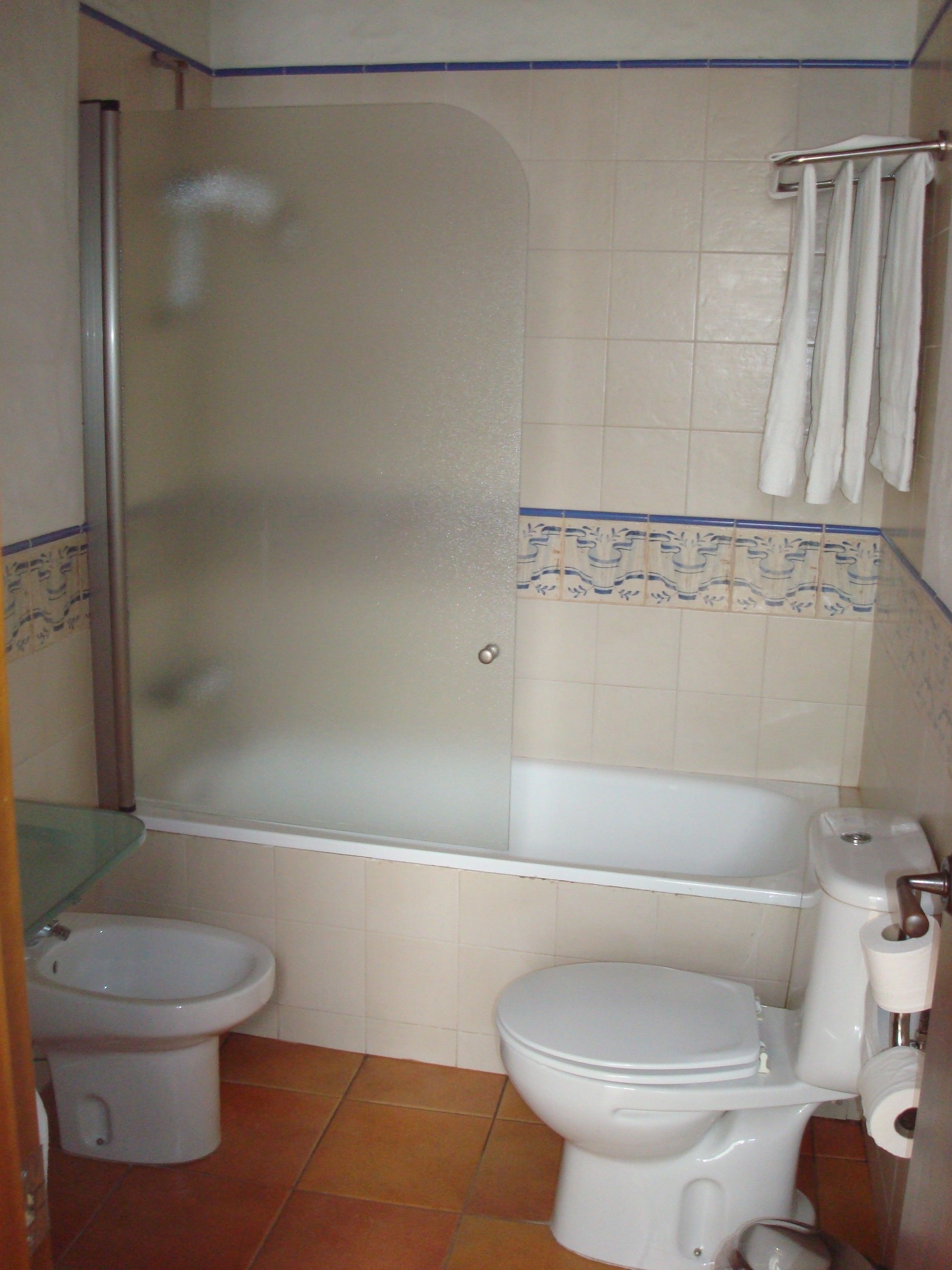 double or twin room | bathroom | free toiletries, hair dryer