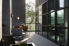 Presidential Suite | Living area | 55-inch LED TV with cable channels, books, pay movies