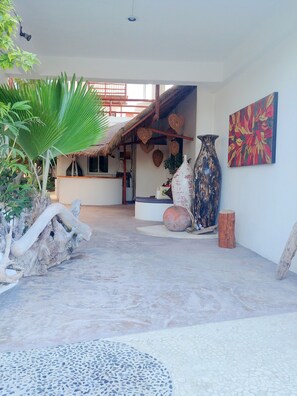 Lobby sitting area