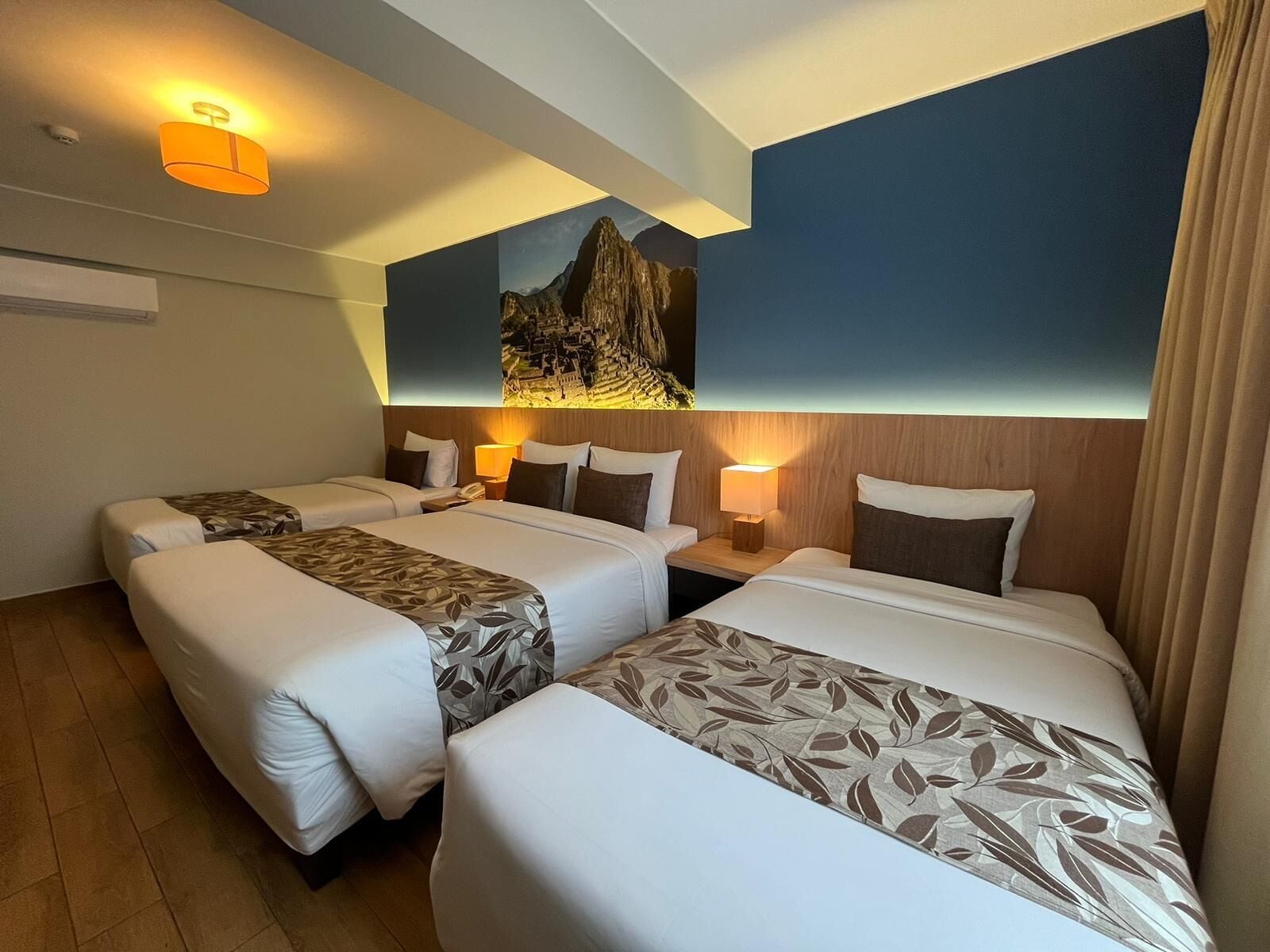 family quadruple room, city view | 1 bedroom, premium bedding, down duvets, in-room safe