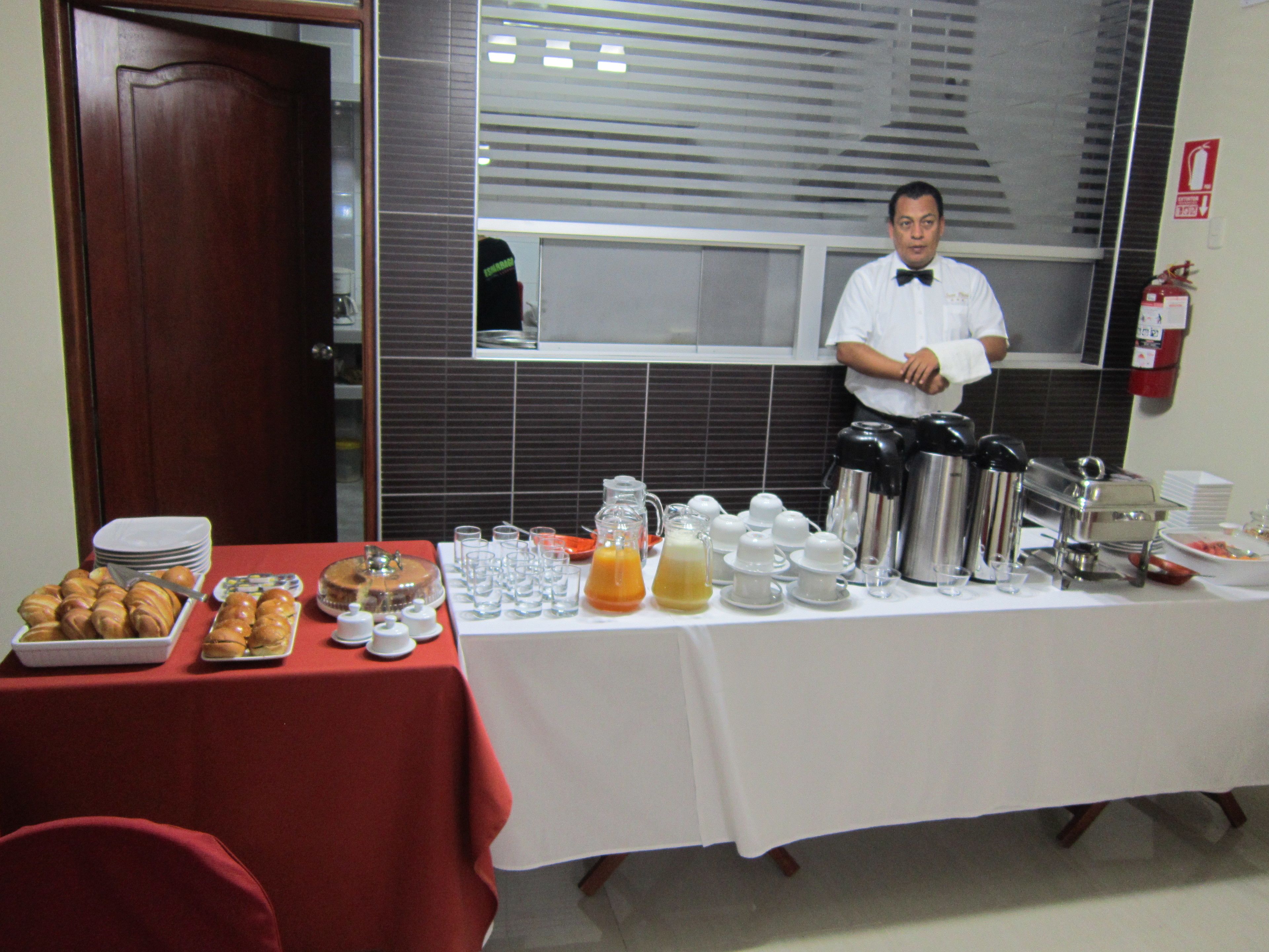 Desayuno continental incluido todos los días