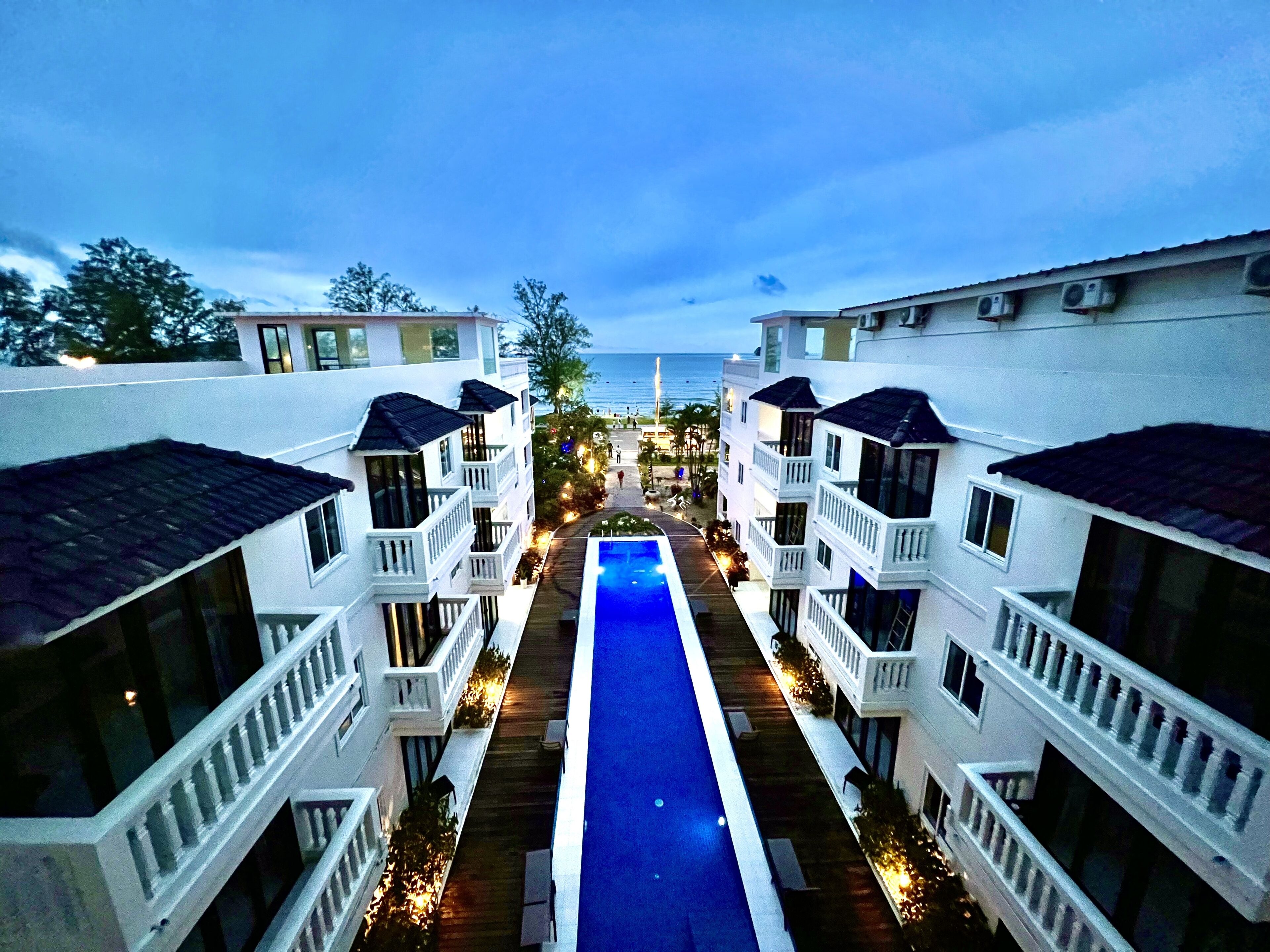 Vista desde la propiedad