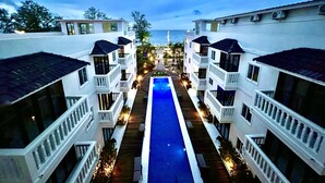 Uitzicht vanuit accommodatie