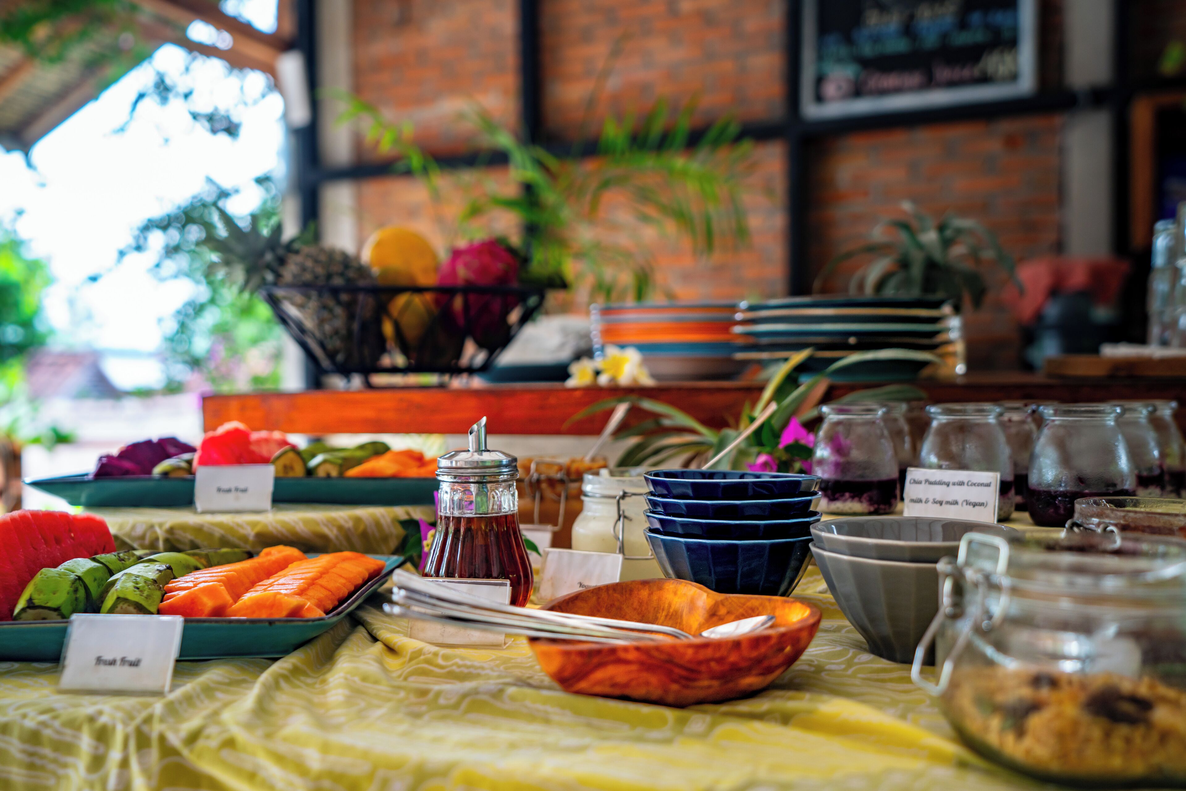 Breakfast buffet