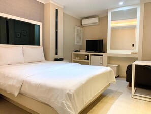 Phòng cách âm, truy cập Internet không dây miễn phí, bộ trải giường 