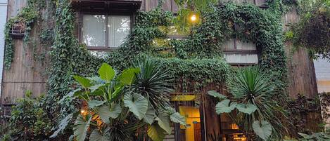 Façade de l’hébergement