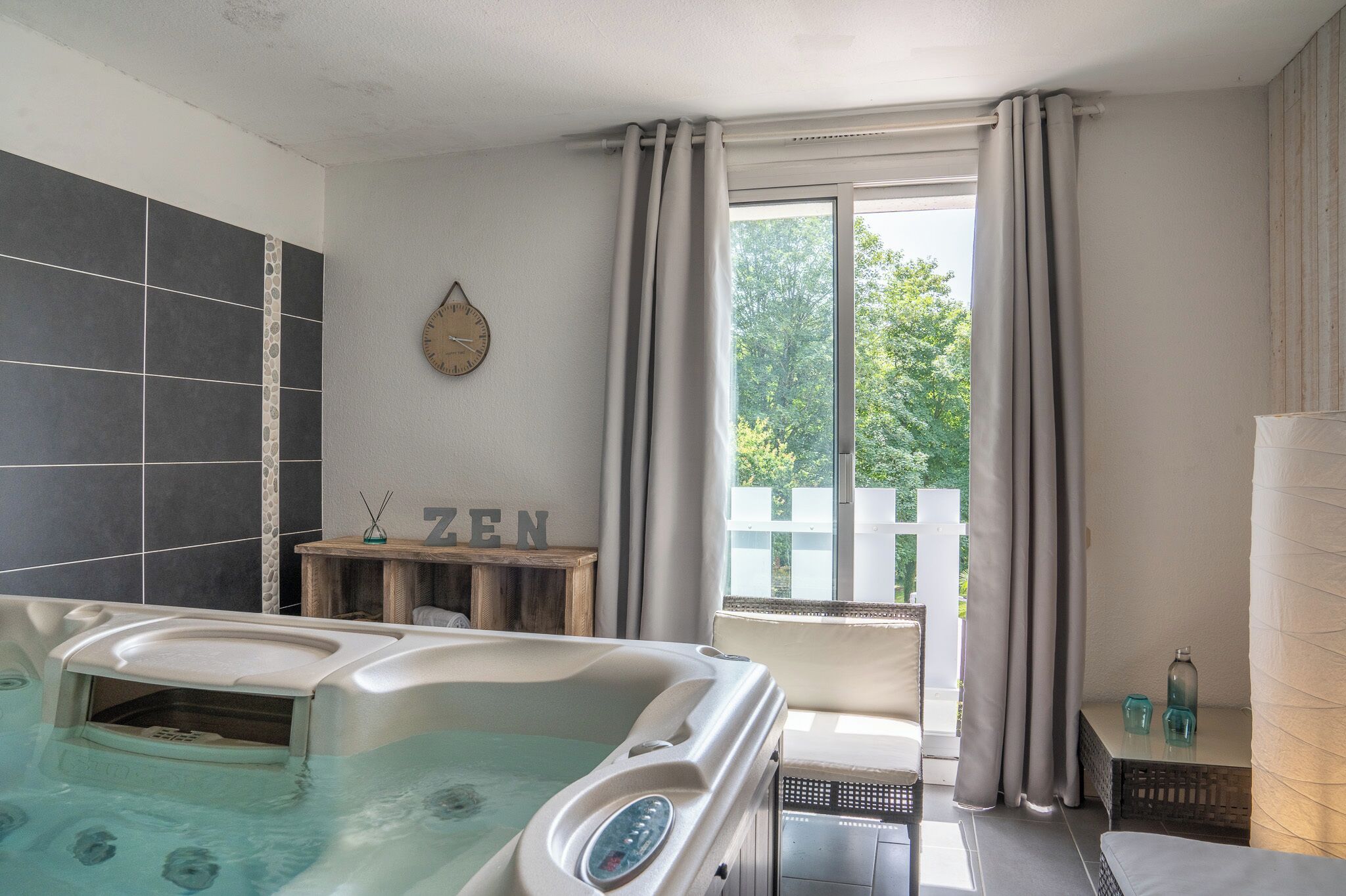 Bain à remous intérieur