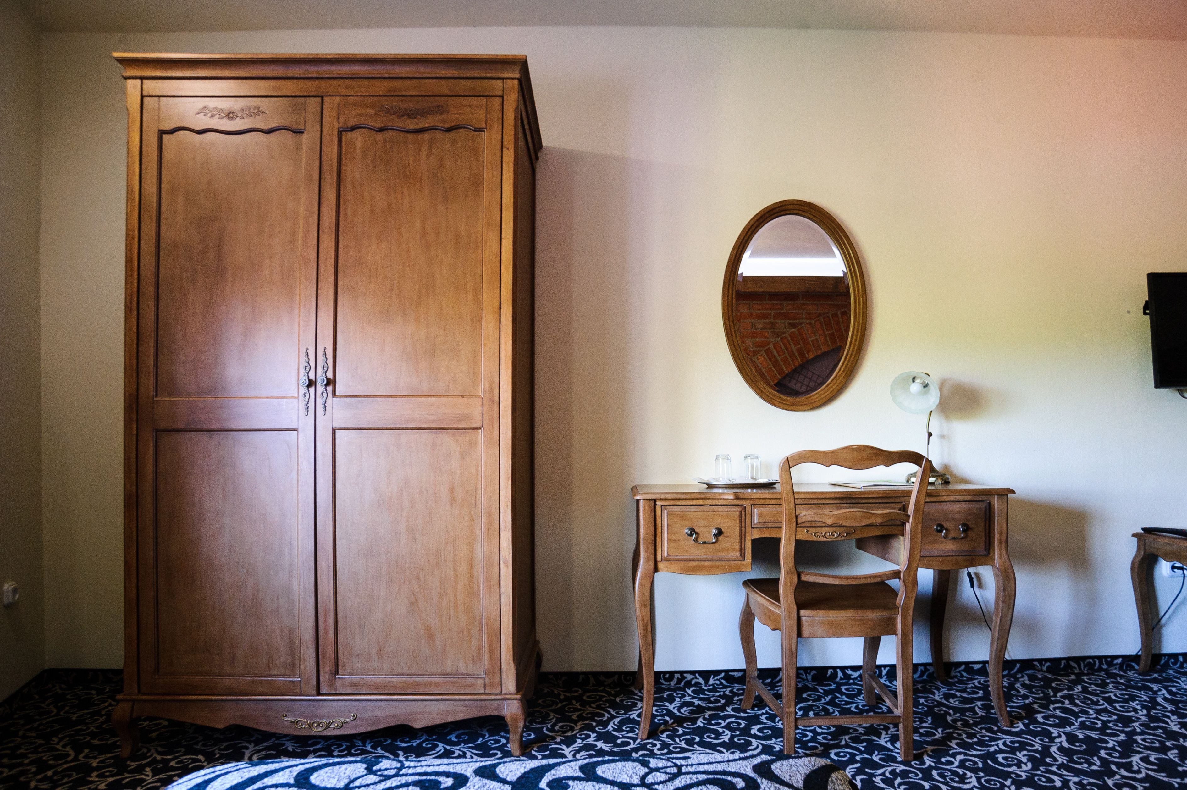 exclusive double room, 1 double bed | in-room safe, desk, iron/ironing board, free cots/infant beds