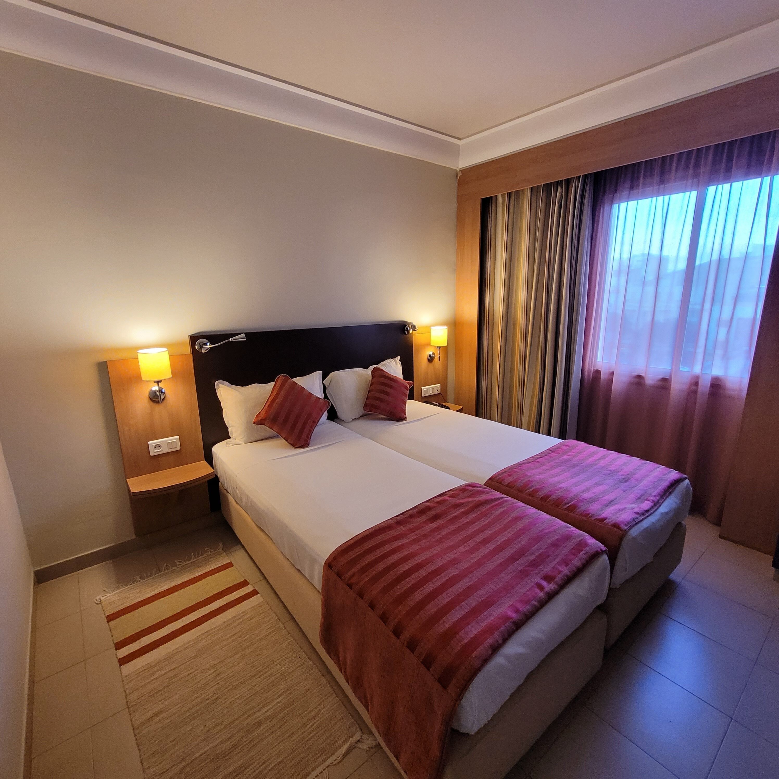 standard twin room | blackout curtains, free wifi, bed sheets