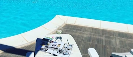 Panorama-Zimmer, 1 Schlafzimmer, Poolblick | Ausblick vom Zimmer