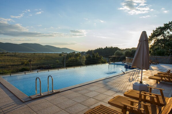 Seasonal outdoor pool