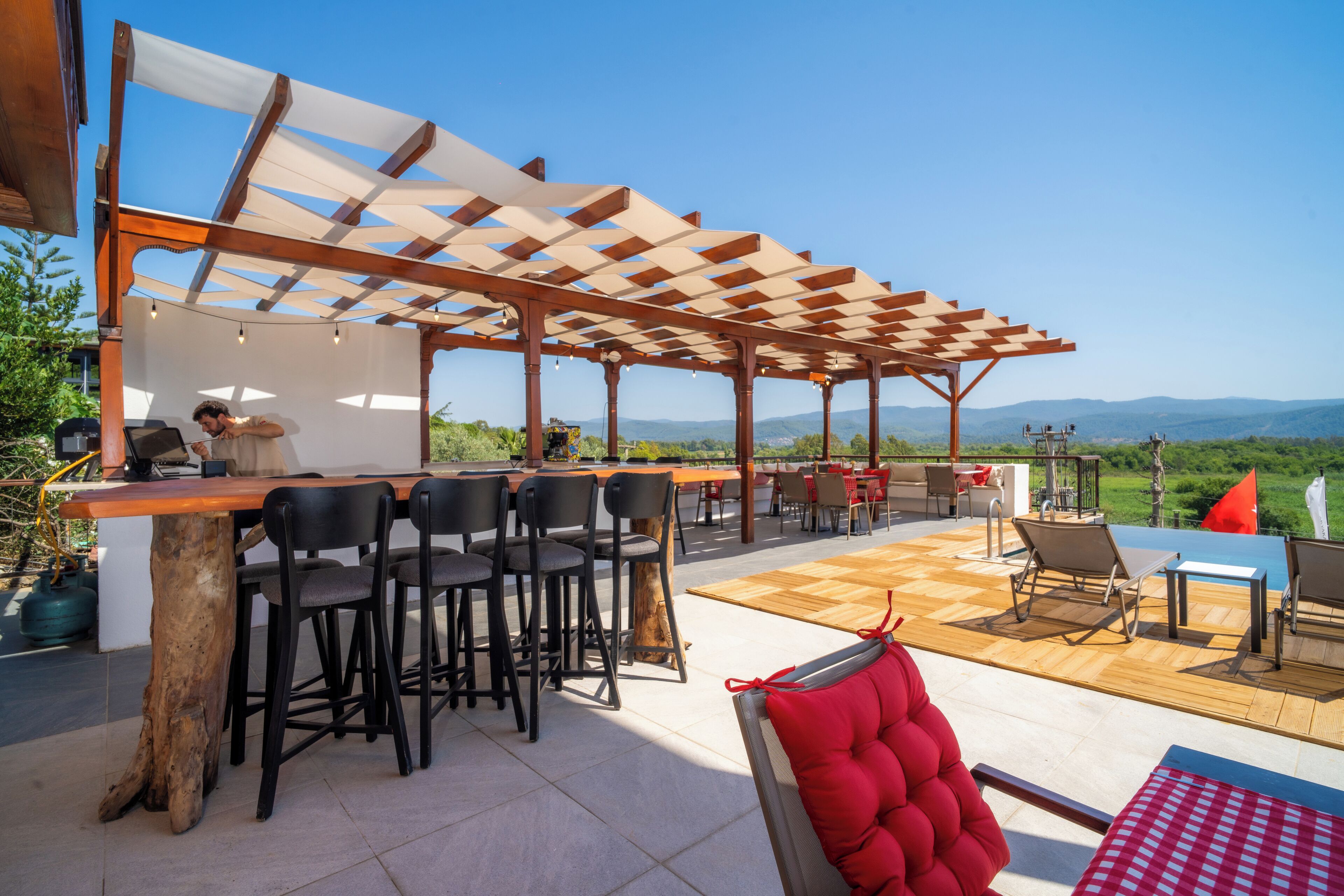 seasonal outdoor pool