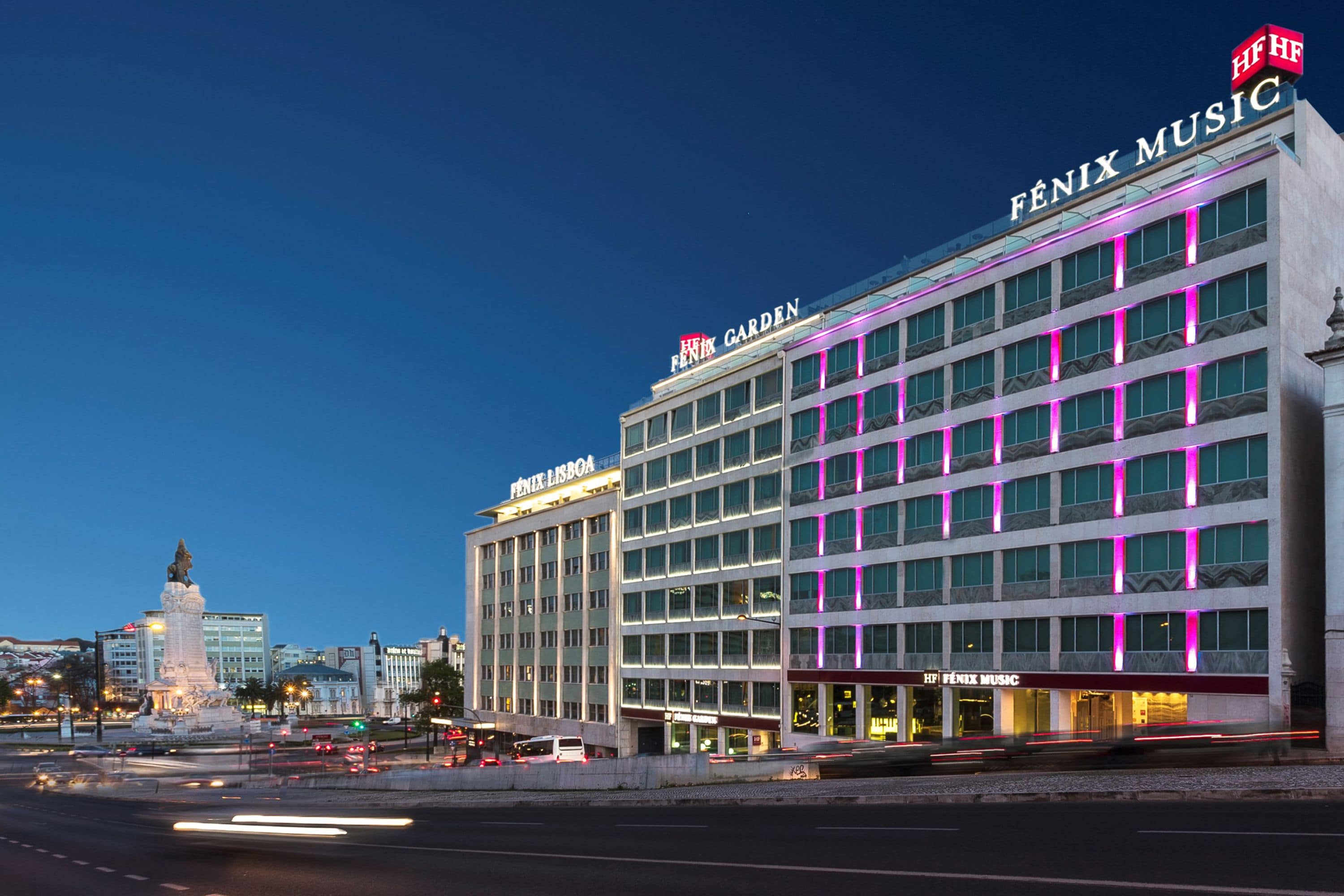 front of property – evening/night