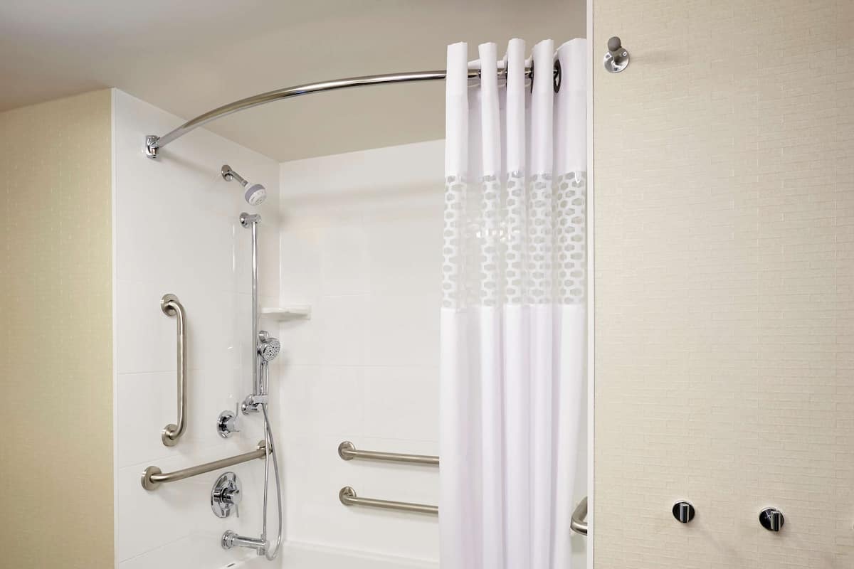 In-room safe, desk, blackout curtains, iron/ironing board